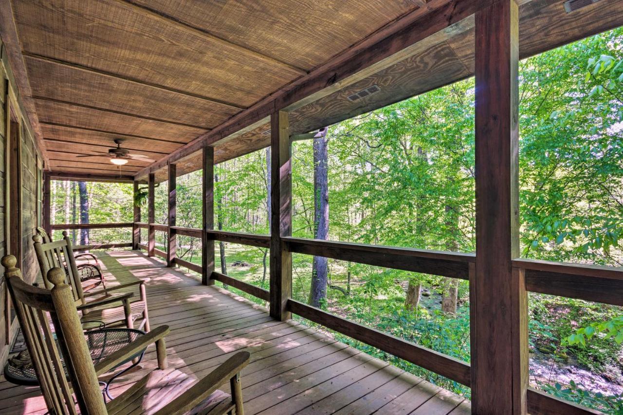 Creekside Marietta Cabin Retreat With Fire Pit! Slater-Marietta Exterior foto